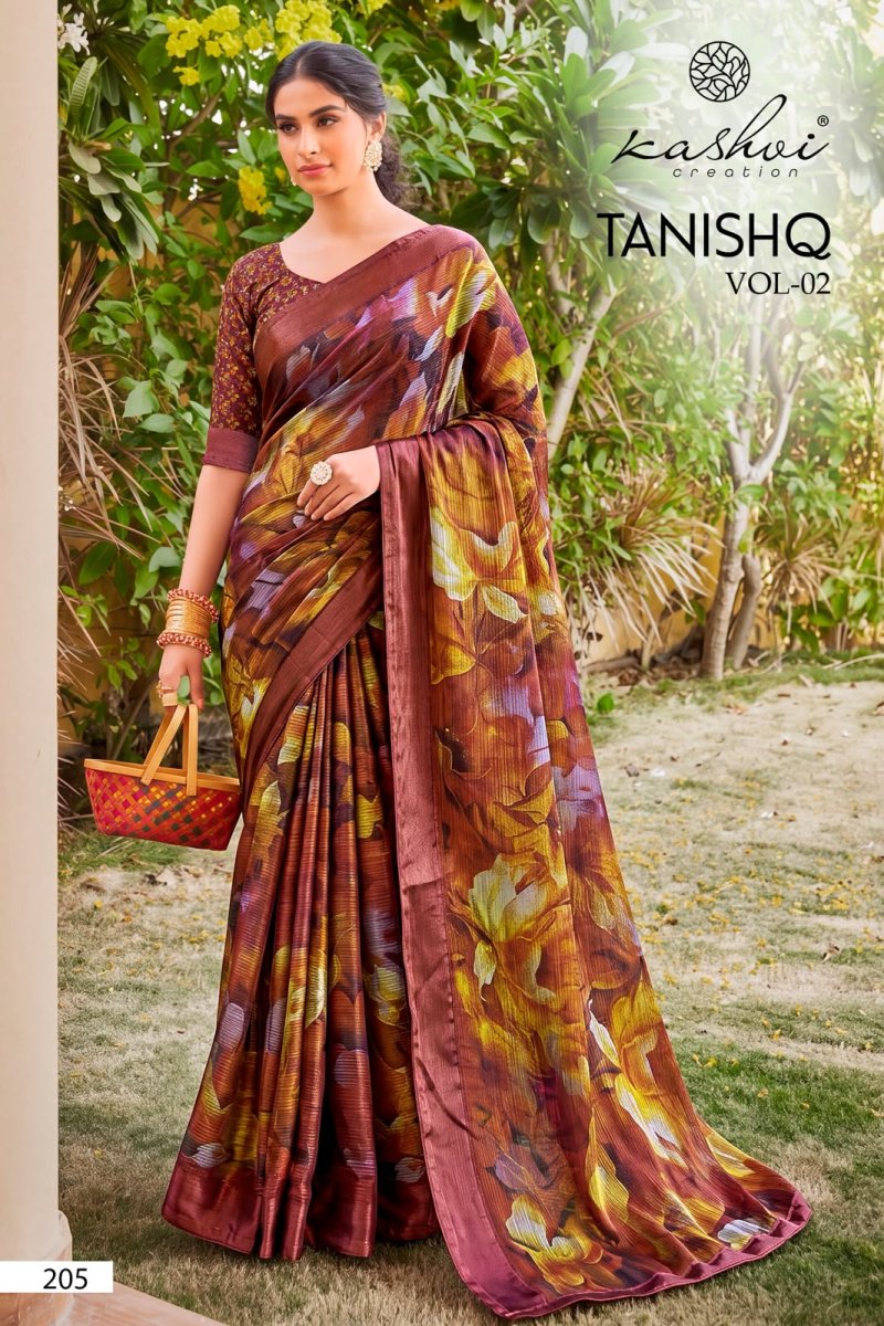 Tanishq Vol 2 By Kashvi Siya Silk Digital Printed Saree 